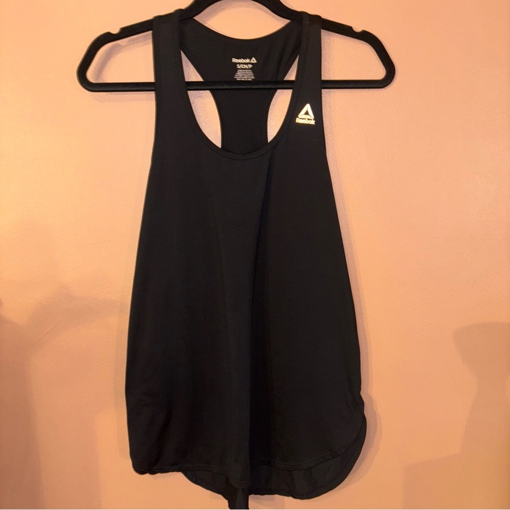 Reebok Women’s US Performance Mesh Tank Top Black Size Small - Picture 4 of 7